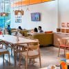 Quán cafe ở trung tâm thương mại